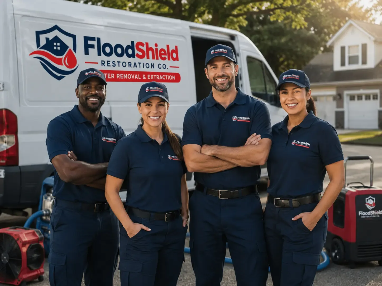 Flood Damage Restoration company in Geddes, SD
